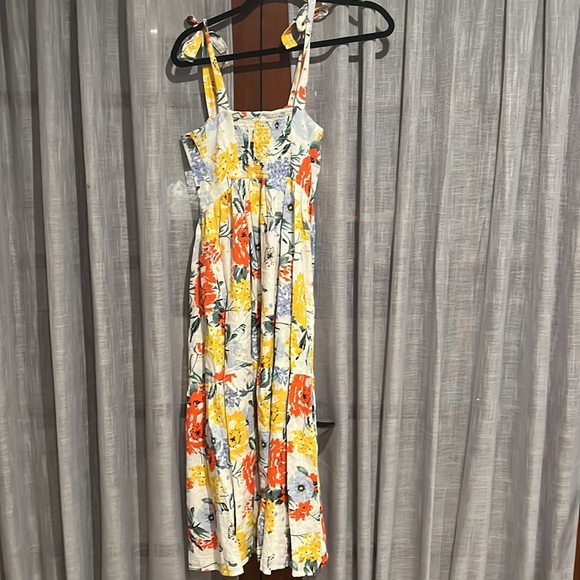 Floral button up maxi dress - Picture 2 of 5